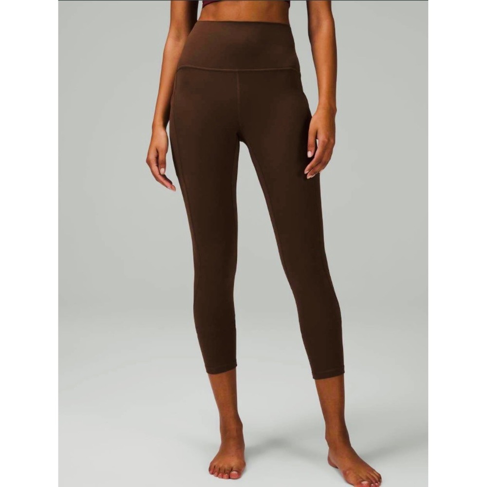 Lululemon Align‎ High-Rise Pant with Pockets In Java Brown Size 0 NWOT